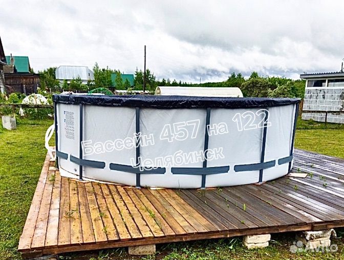 Каркасный бассейн 457 122 новый