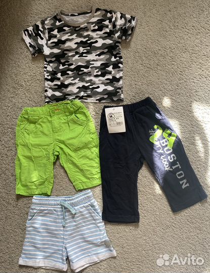 Вещи пакетом на мальчика 104-110