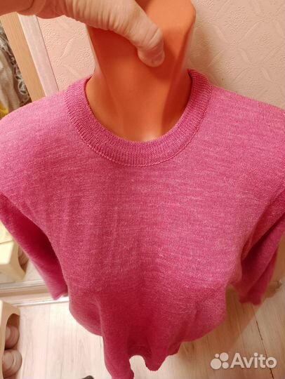 Кардиган на пуговицах+джемпер (цена за все)