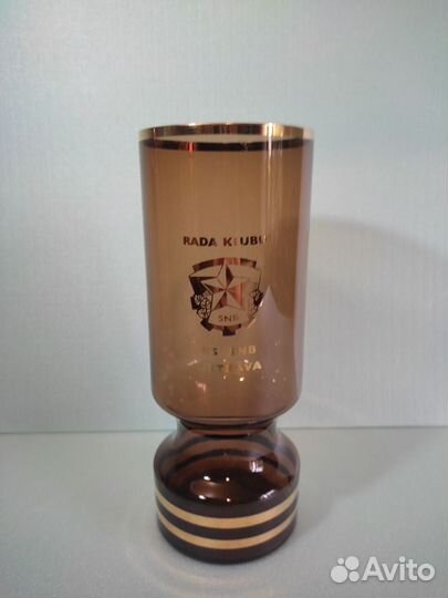 Ваза из цветного стекла Bohemia