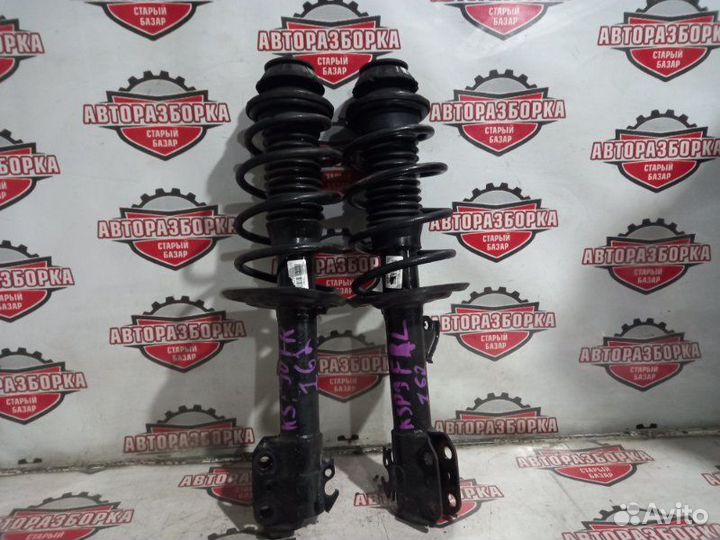 Стойка передняя Toyota Vitz KSP90 1KR-FE 2006