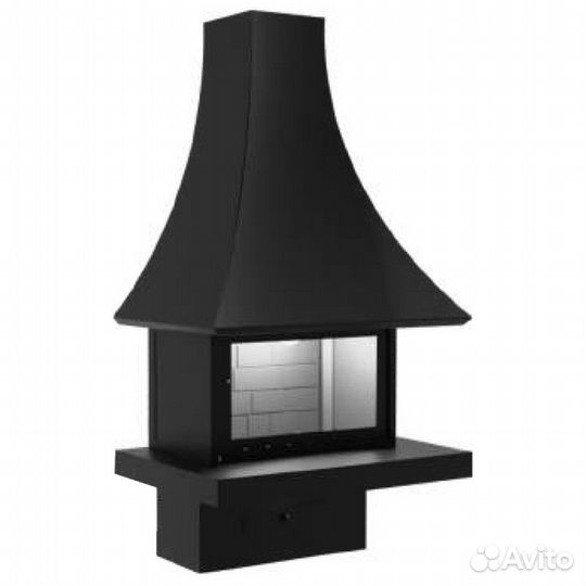 Камин в стиле Hi-Tech 39 Verona