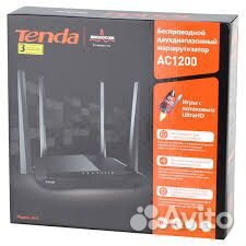 Роутер Tenda AC 1200 (Модель AC6)