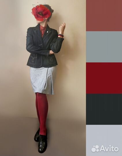 Пиджак джинсовый приталенный 50р