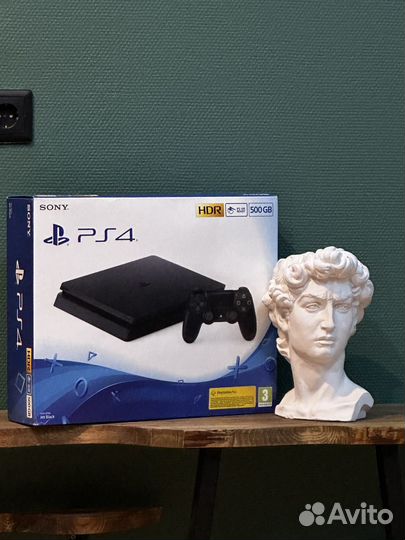 Ps4 slim 500gb самая последняя ревизия (как новая)