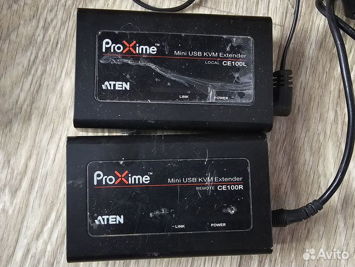 USB,VGA, Мини KVM по кабелю Ethernet Cat 5