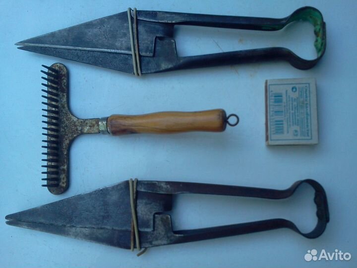 Ножницы из СССР для стрижки овец и других животных