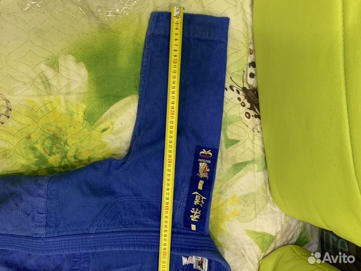 Кимоно для дзюдо синее без штанов