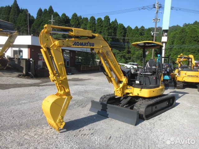 Мини-экскаватор Komatsu PC45MR-1, 2013