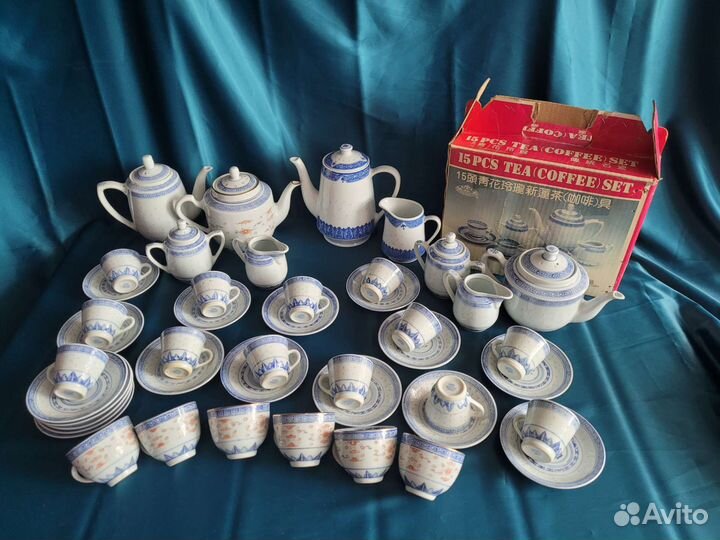 Рисовое зёрнышко, сервизы