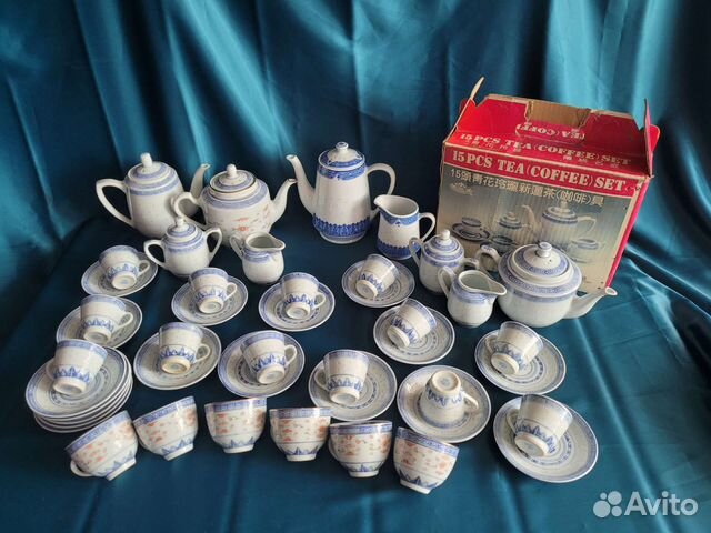 Рисовое зёрнышко, сервизы