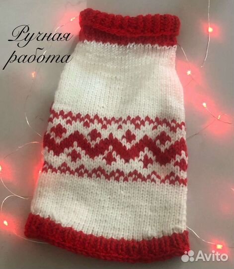 Свитер для кота или маленькой собаки