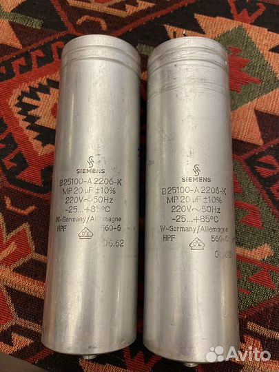 Конденсаторы siemens