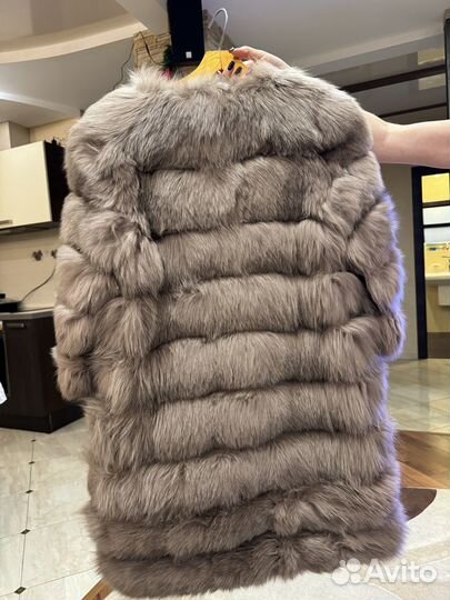 Шуба песец трансформер
