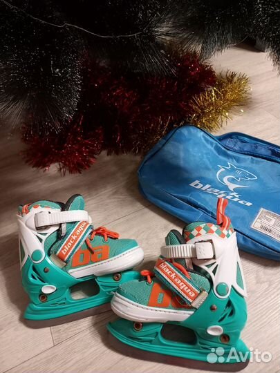 Коньки детские раздвижные 27 30