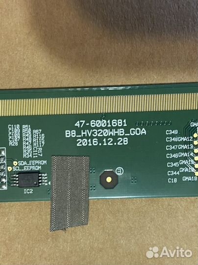 Lg 32lj600u планка матрицы