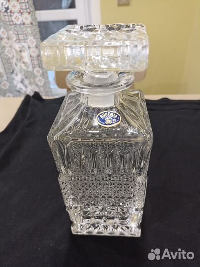 Хрустальный набор для виски штоф+6 стаканов