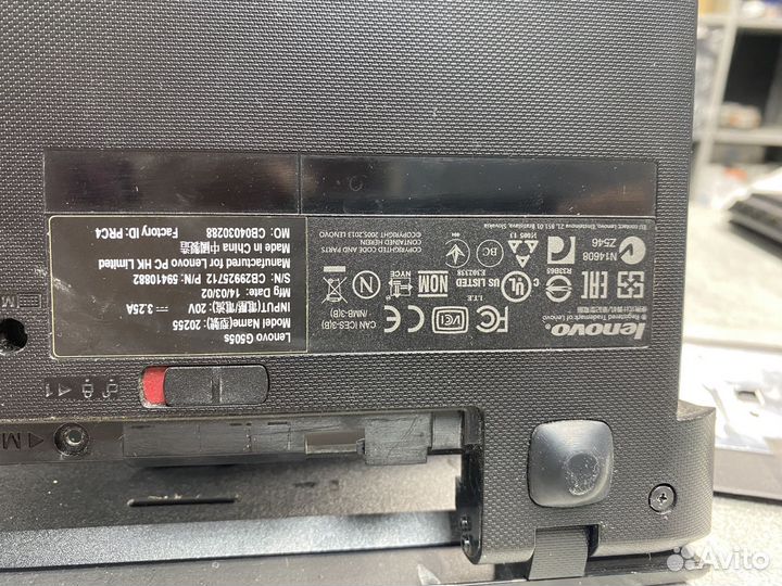 Разбор ноутбука Lenovo G505s