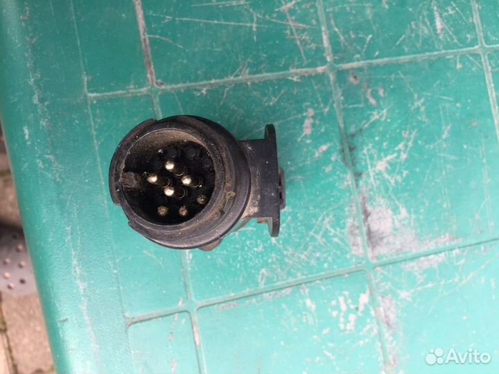 Переходник адаптер с 7 пин Европа на 7 пин Россия