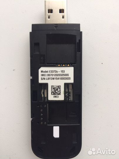 Модем 4 g huawei e3372s-153