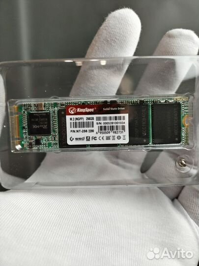 Жесткий диск SSD m2 SATA 256gb KingSpec