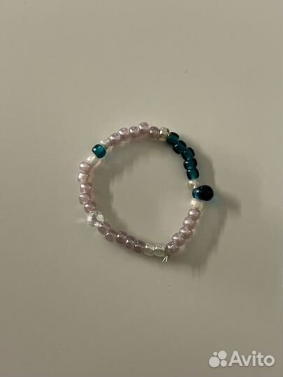 Кольцо из бисера