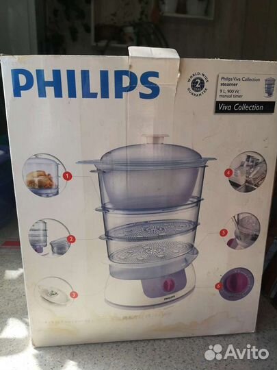 Пароварка philips