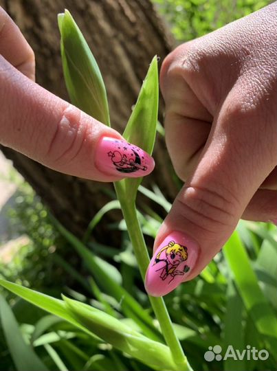 Маникюр, педикюр, гель-лак, наращивание ногтей