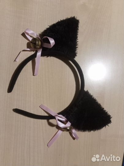 Ободок с неко ушками