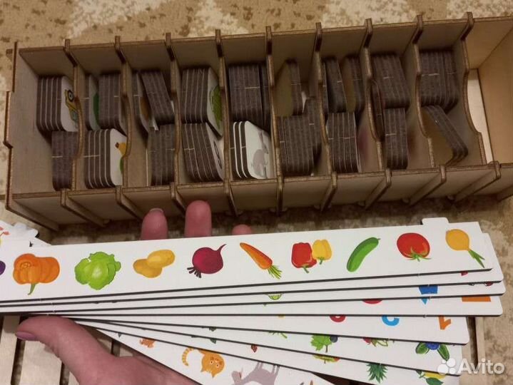 Деревянный сортер сундучок