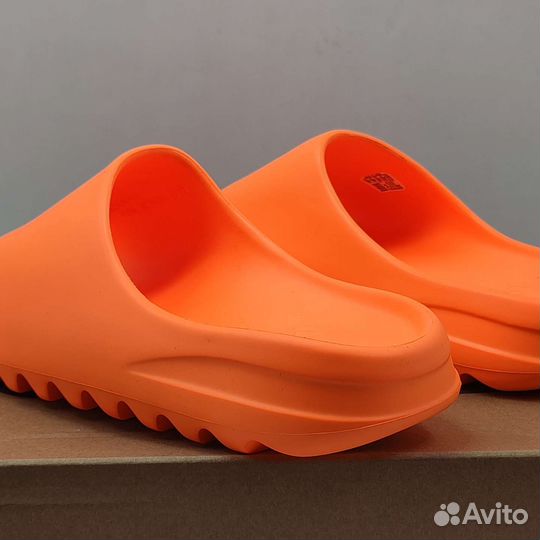 Шлепанцы Слайды Adidas Yeezy Slide Enflame Orange