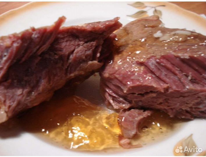 Домашняя тушенка из свинины и говядины