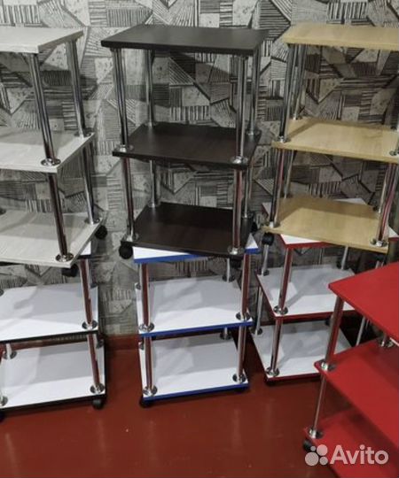 Тележка этажерка на колесах Новая