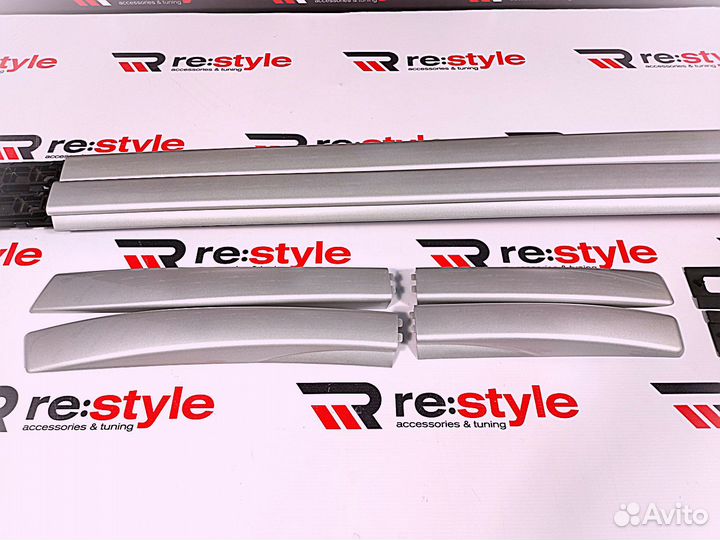 Рейлинги Mitsubishi Outlander с13г Серебро