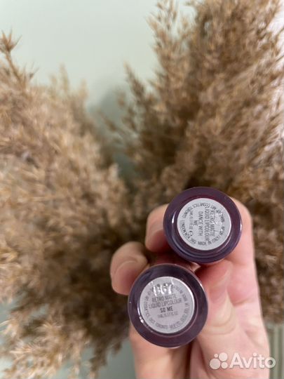 Матовые помады MAC