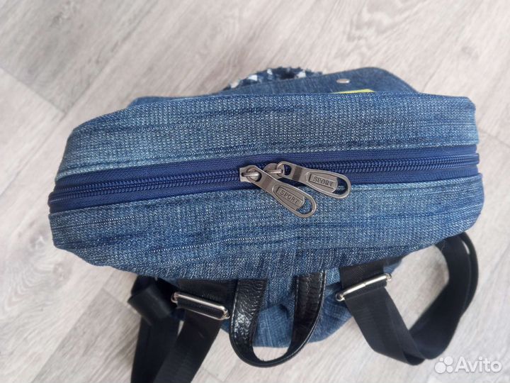Рюкзак джинсовый