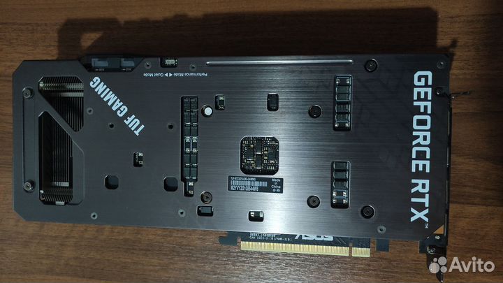Видеокарта asus tuf rtx3070-08g-gaming