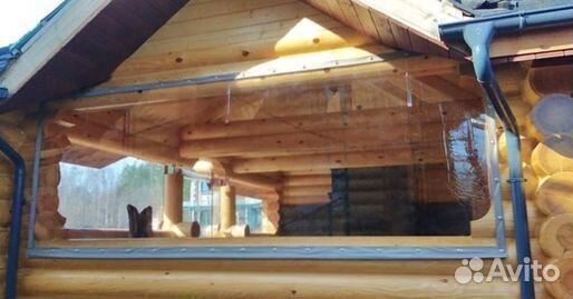 Мягкие окна для террасы