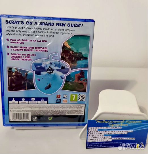 Ice Age Scrat's Nutty Adventure PS4/5. Диск Новый