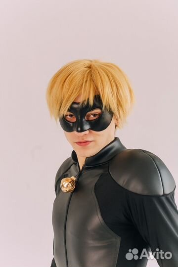 Супер кот из Лед баг костюм