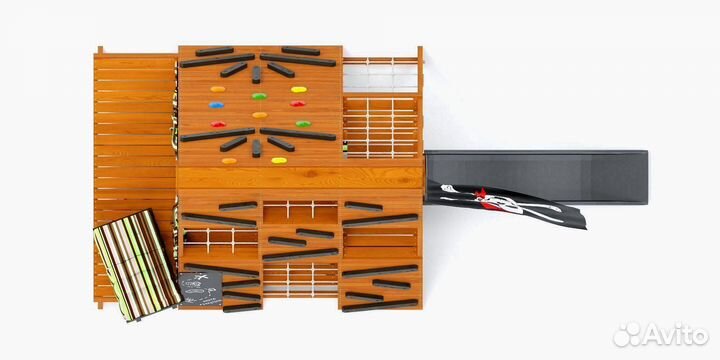 Игровая площадка для улицы Савушка База 3