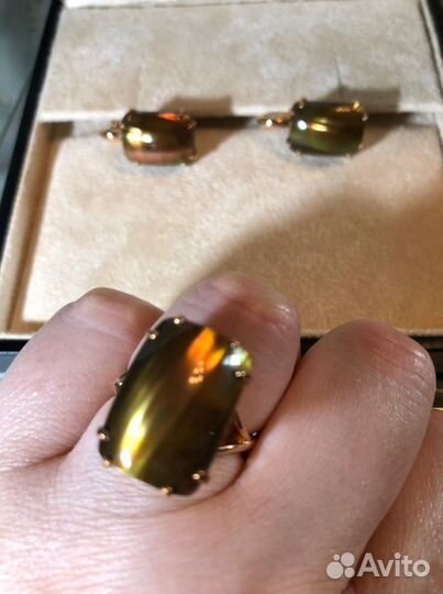 Эксклюзивный золотой комплект с мабэ