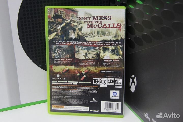 Call OF juarez Bound in Blood xbox 360 Б/У