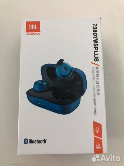 Беспроводные наушники JBL T280twsplus
