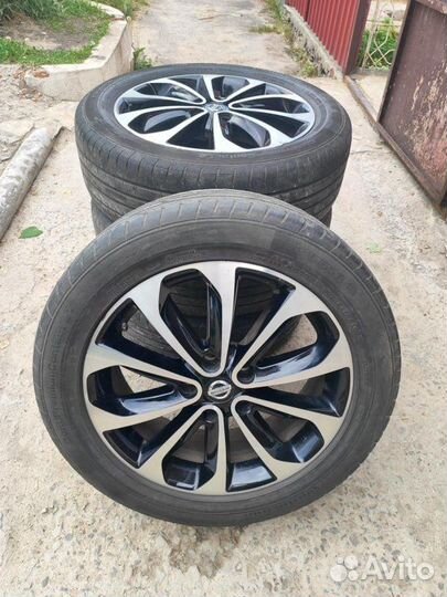 Оригинальные колеса Nissan Qashqai R18 215/55