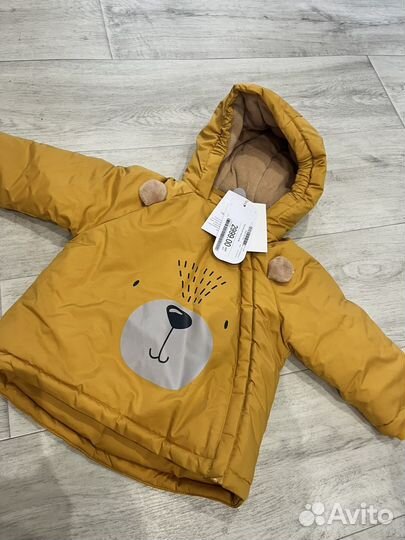 Куртка новая 80р