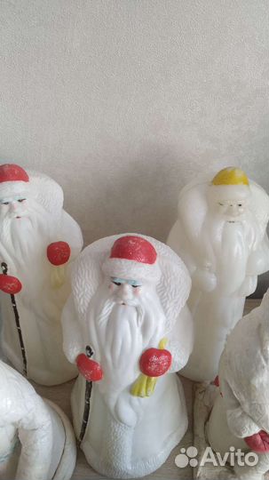 Дед мороз и снегурочка СССР елка