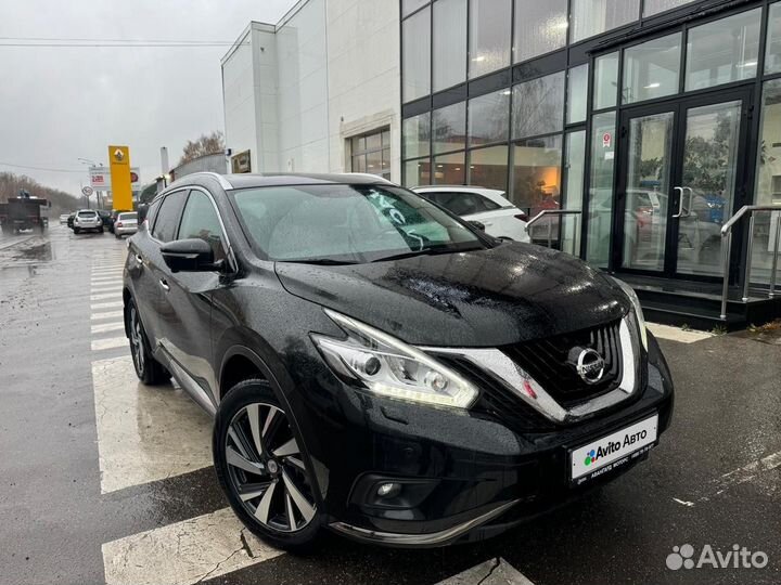 Nissan Murano 3.5 CVT, 2017, 41 456 км