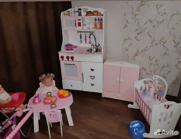 Мебель для кукол детская мебель из дерева