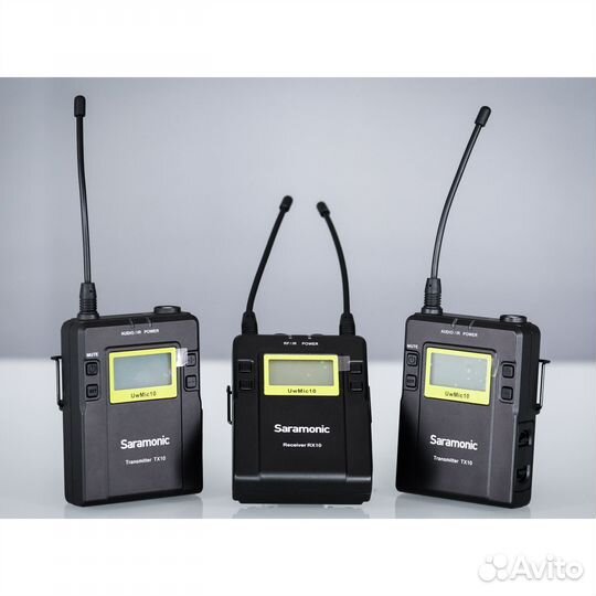 Радиопетличка Saramonic UwMic9 TX9+TX9+RX9 с 2пер